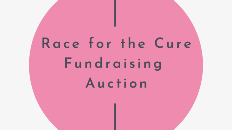 Crafting Corner: Fundraising Auction for Breast Cancer